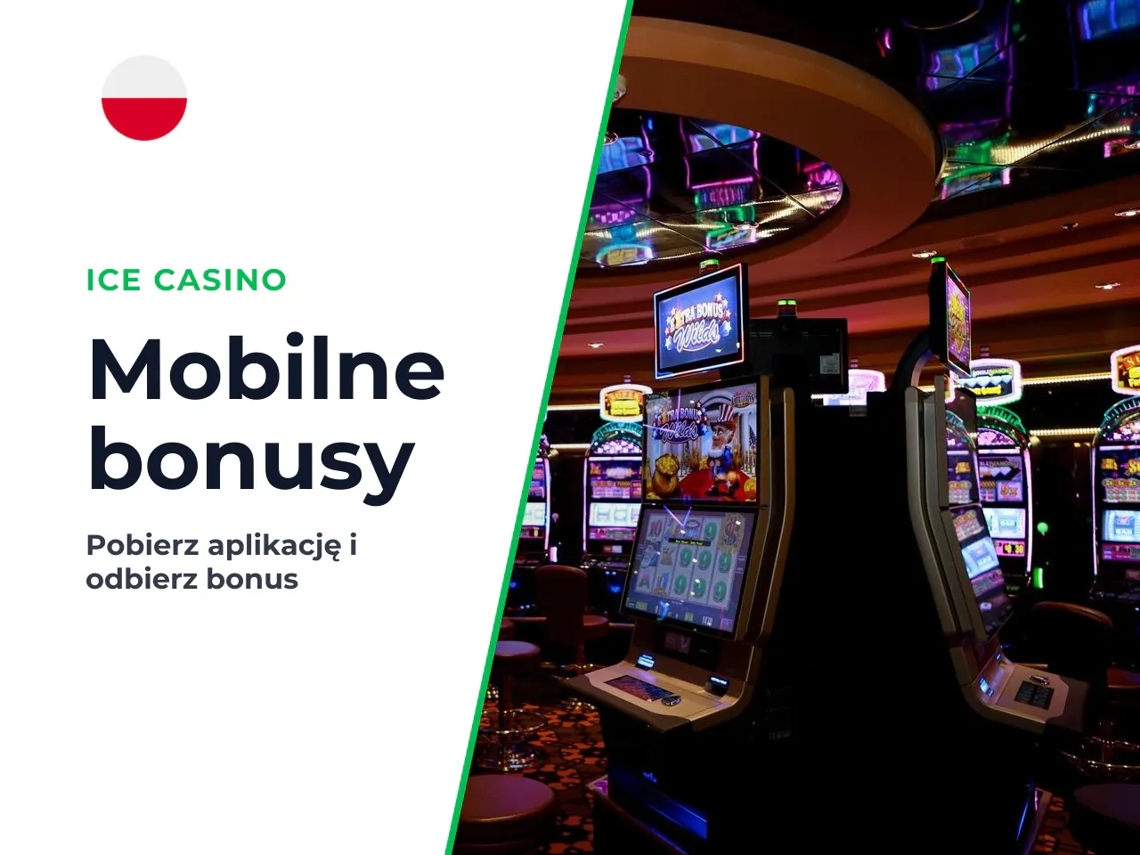 Bonusy i oferty dostępne w aplikacji. Pobierając aplikację, zyskujesz dostęp do pełnego pakietu powitalnego. Poniżej aktualne warunki na 2026 rok: