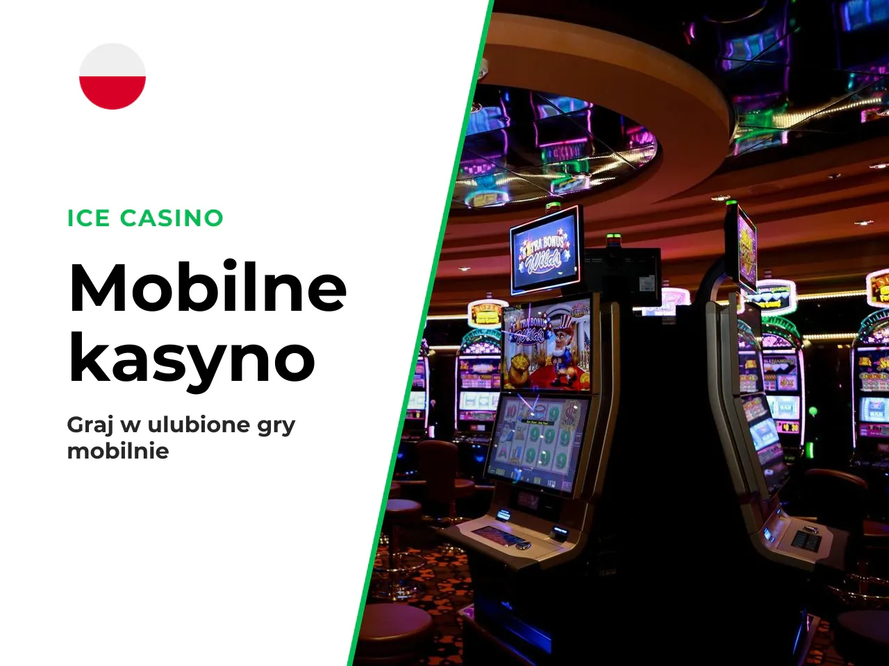 Gry kasynowe dostępne na telefonie. Katalog w aplikacji obejmuje kilka głównych kategorii: