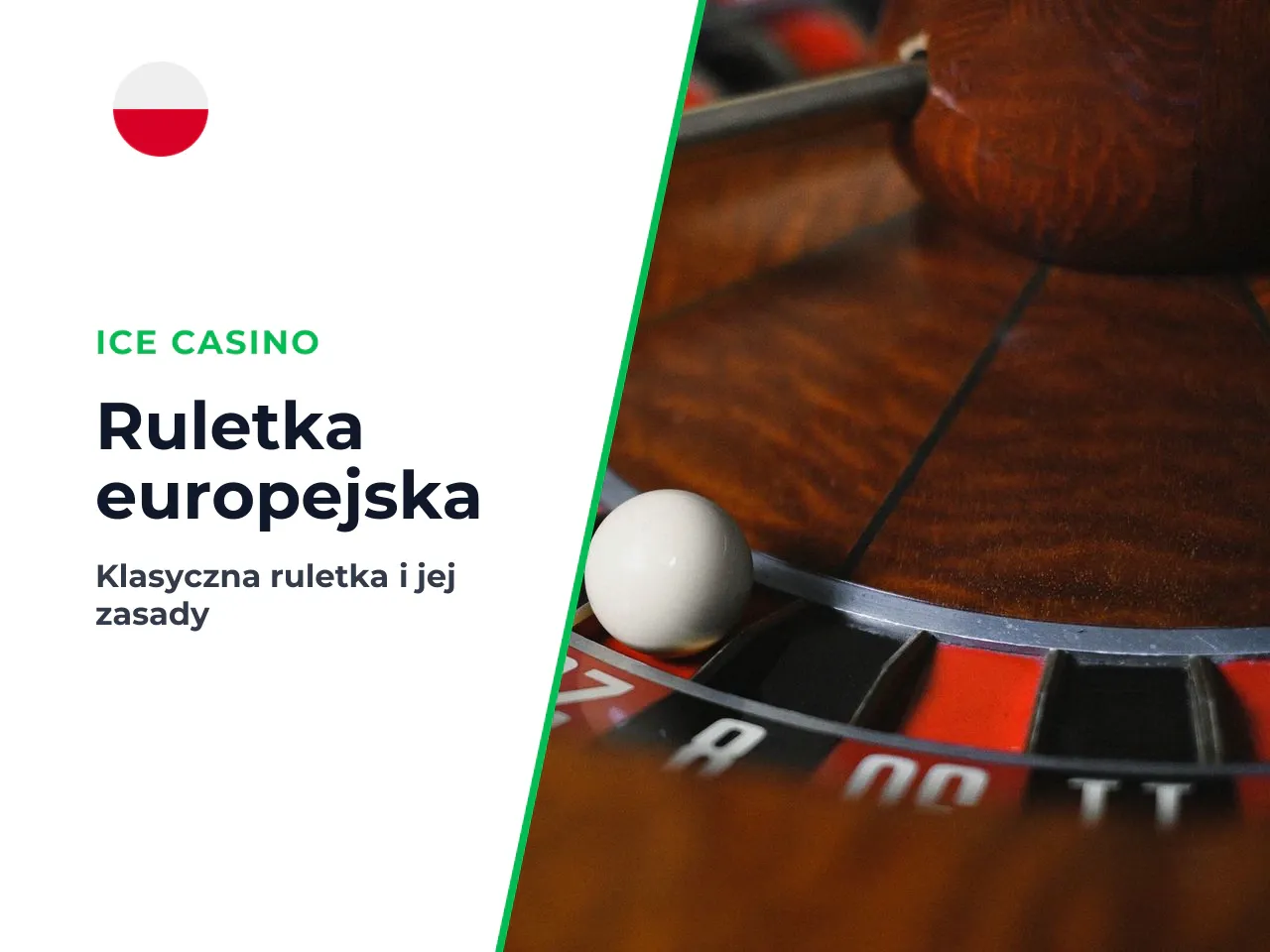 European roulette — dlaczego jest tak popularna. European roulette to klasyczna wersja z **37 kieszeniami**: numery 1–36 (naprzemiennie czerwone i czarne) oraz jedno zielone pole **0**. Ten pojedynczy