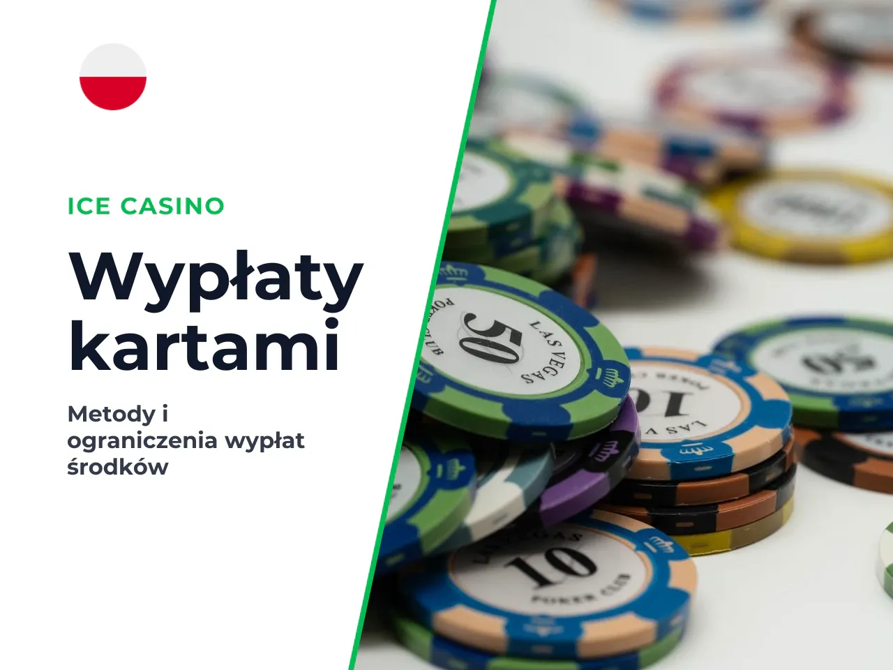 Karty płatnicze: Visa i Mastercard — dlaczego niedostępne do wypłat. Warto wiedzieć, że Visa i Mastercard **nie są dostępne jako metody wypłaty** w Ice Casino. Dlaczego? Sieci kartowe opierają się na 