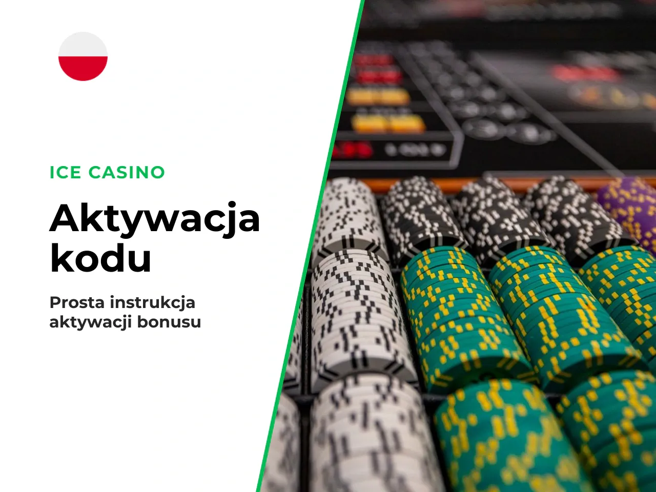 Jak aktywować kod promocyjny Ice Casino