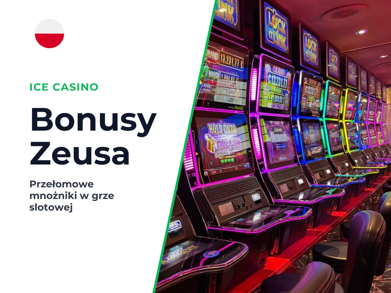 Jak free spins i mnożniki Zeusa zmieniają cykl gry. W dowolnym momencie podczas spinu Zeus może zesłać na siatkę **losowe mnożniki** w postaci błyskawic. Możliwe wartości: **x2, x3, x4, x5, x6, x8, x1