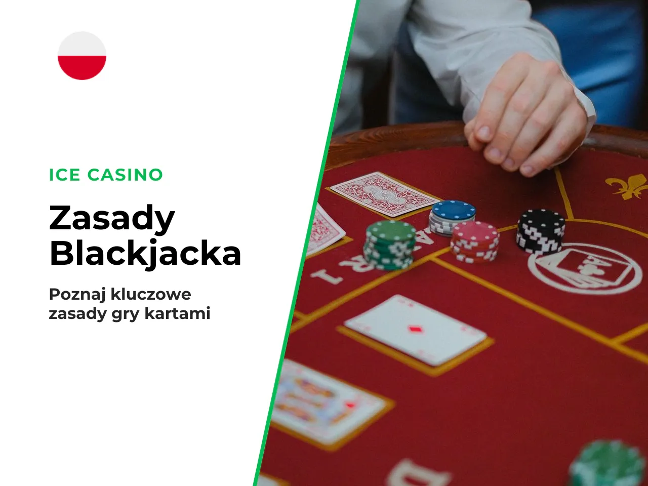 **Algorytm elastycznej wyceny Asa:** jeśli suma karty z Asem liczonym jako 11 nie przekracza 21, As przyjmuje wartość 11 (tzw. *soft hand* — „miękka ręka"). Gdy suma przekraczałaby 21, As jest liczony