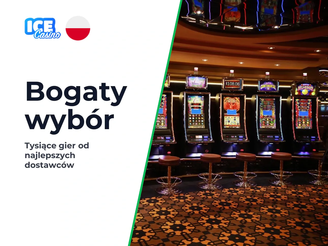 Najważniejsze zalety Ice Casino. Niewątpliwym atutem pozostaje agregacja niemal każdego najnowszego tytułu od uznanych studiów w bibliotece liczącej ponad 3 500 wariantów maszyn i stołów. Operator dba