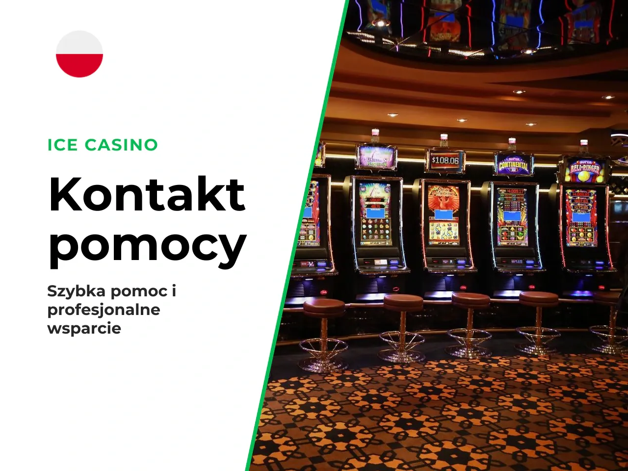 **Zastrzeżenie:** Hazard przeznaczony jest wyłącznie dla osób pełnoletnich (18+). Ice Casino działa na podstawie międzynarodowej licencji Curaçao i nie posiada polskiej licencji Ministerstwa Finansów