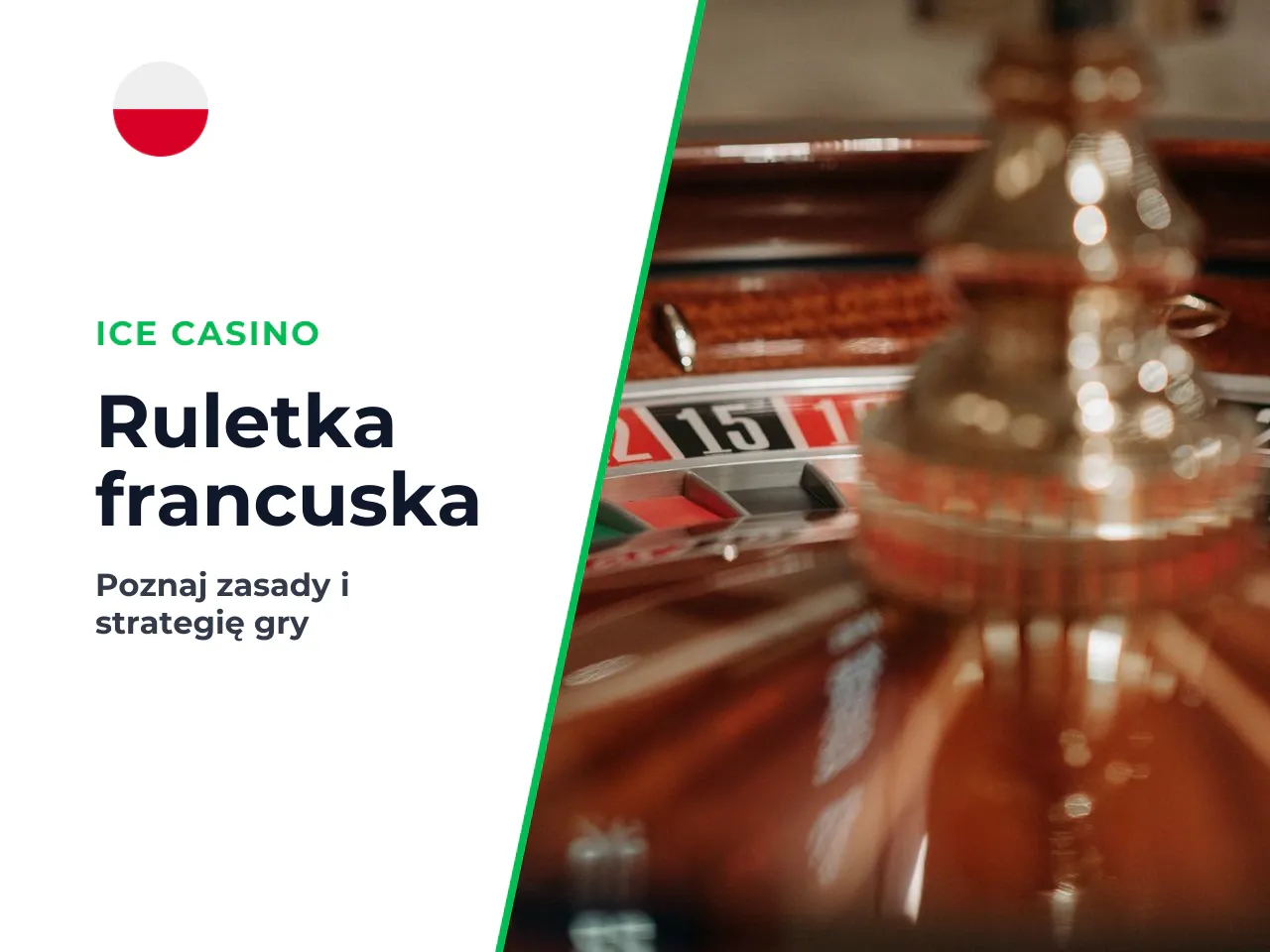 Classic roulette w wersji francuskiej — zasady La Partage i En Prison. Ruletka francuska ma identyczny układ koła jak europejska (37 kieszeni, jedno zero), ale wyróżniają ją dwie unikalne zasady, któr
