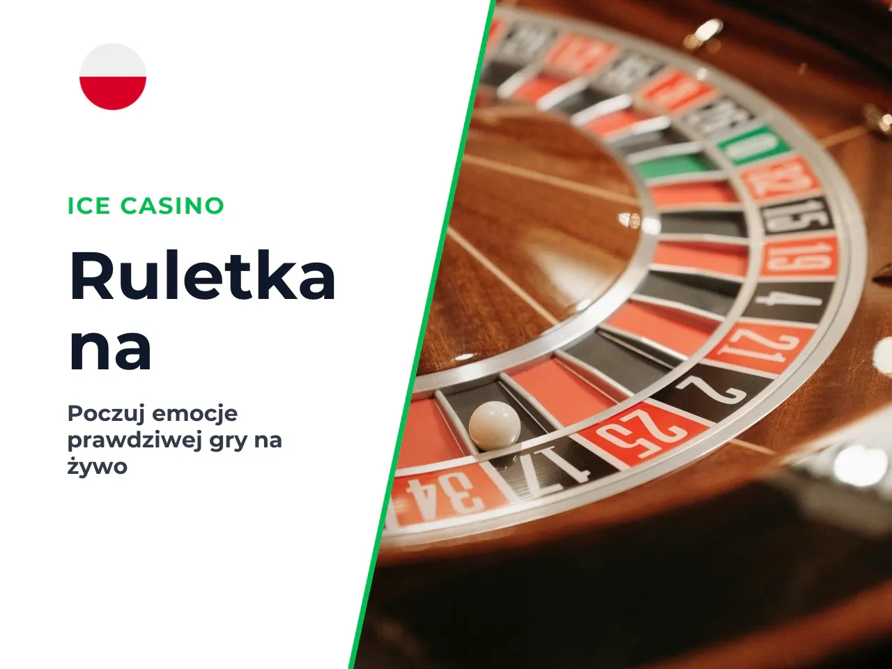 Roulette live (live dealer). - Koło kręci prawdziwy krupier w studio z kamerami. - Transmisja w czasie rzeczywistym — gracz widzi każde obrócenie roulette wheel i lądowanie kulki. - Wyższy poziom tran