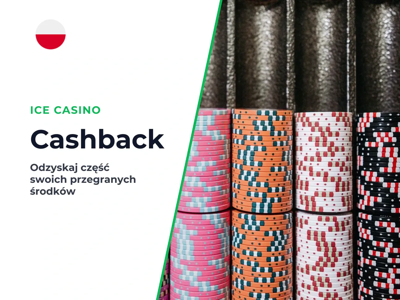 Czym jest Ice Casino cashback i jaki jest jego sens. Ice Casino cashback to forma bonusowej rekompensaty wynosząca od 3% do 12% od strat netto poniesionych w minionym tygodniu. Jest przyznawana automa