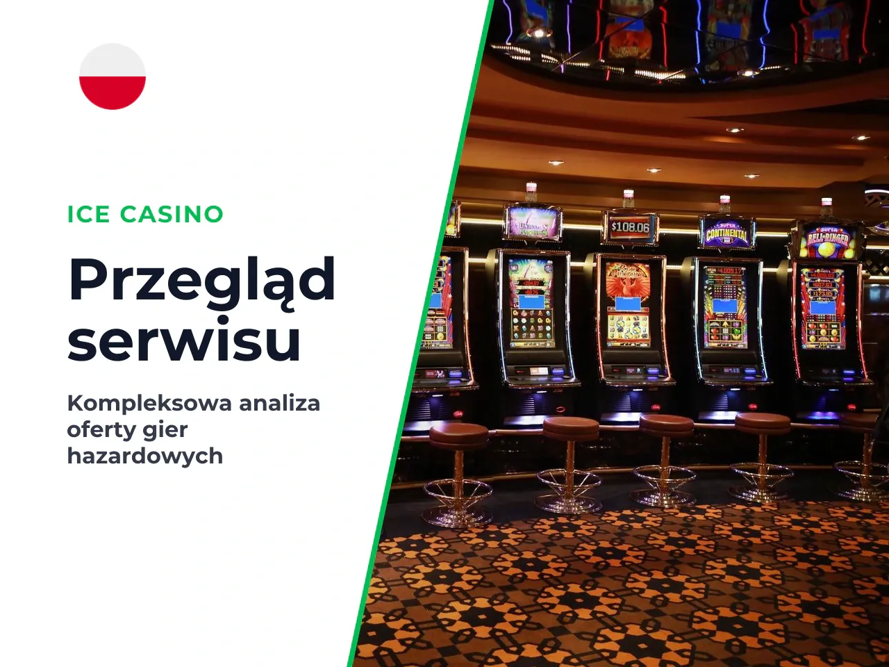 Co oferuje Ice Casino Online i czym ofer przyciąga graczy. Ice Casino Online to zagraniczny serwis hazardowy stawiający na bardzo szeroką bibliotekę slotów, gry na żywo i wieloetapowe programy promocy
