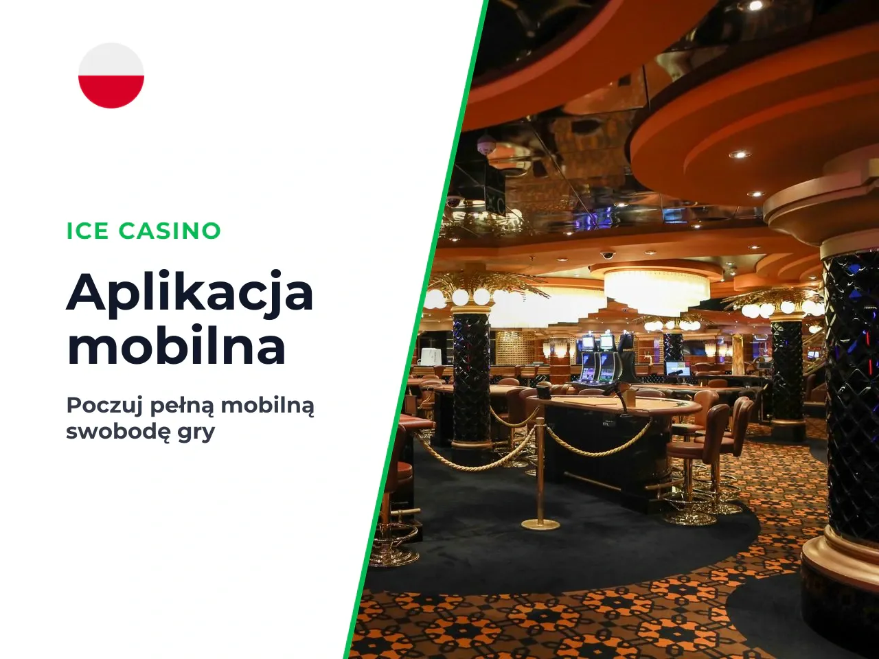 Różnica między Ice Casino app a wersją przeglądarkową. Mobilna wersja przeglądarkowa ładuje interfejs stołów w locie poprzez Safari lub Chrome, natomiast **ice casino app** przechowuje bazowe elementy
